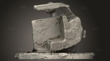 Джилл Валентайн 3d stl модель для ЧПУ