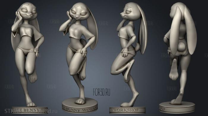 judy hopps spacebunny Space Bunny stl model for CNC