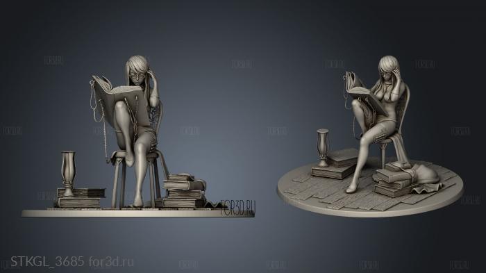 kingdom death stl model for CNC