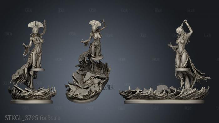 Lady Sin stl model for CNC