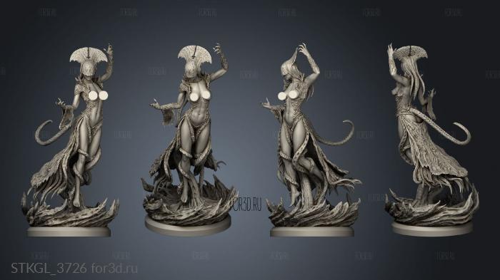 Lady Sin nsfw stl model for CNC