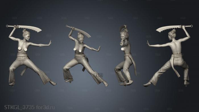 Lady Xiu nsfw stl model for CNC