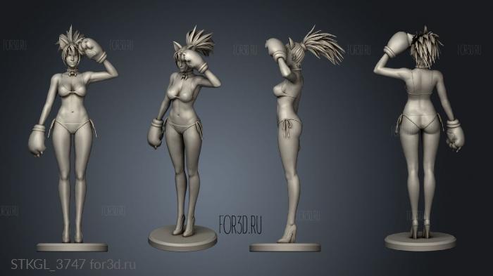 Leona Bikini stl model for CNC