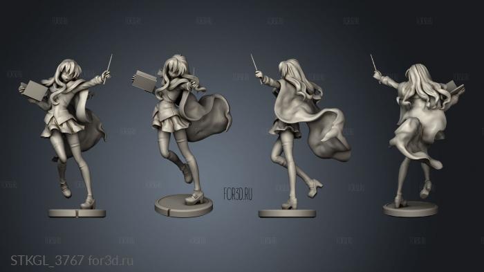 Louise Zero Tsukaima Louise ANDSHOE stl model for CNC