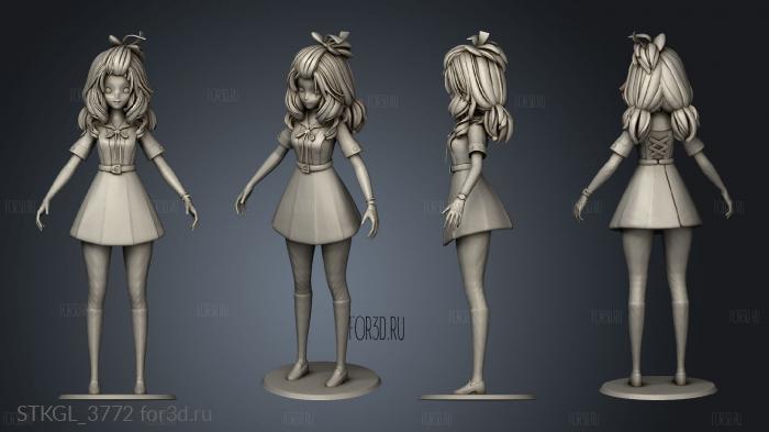 Loli 3d stl модель для ЧПУ