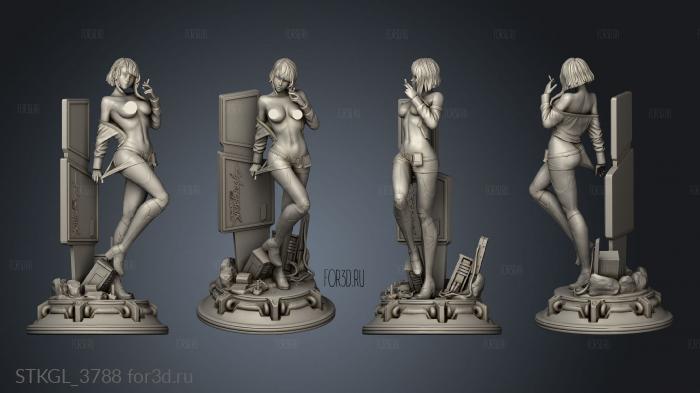 Lucy Cyber Punk Edge Runners NSFW 3d stl модель для ЧПУ