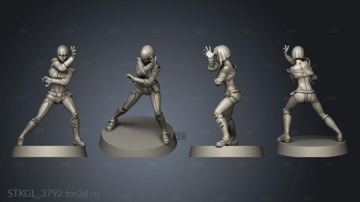 Lucy from Cyberpunk Edgerunners 3d stl модель для ЧПУ