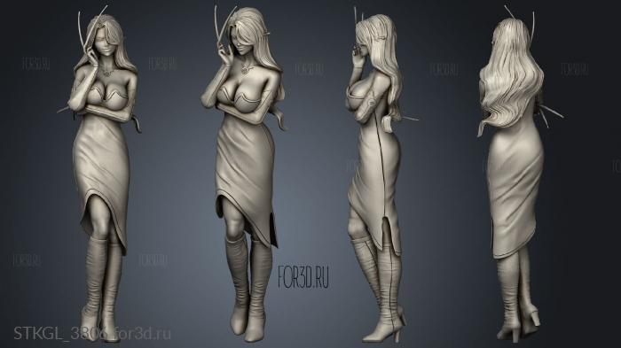 Lust Metal Alchemist stl model for CNC