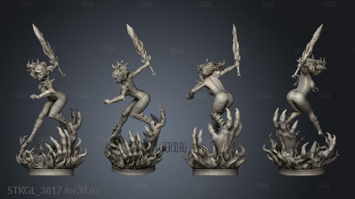 Magic Mutants GC stl model for CNC