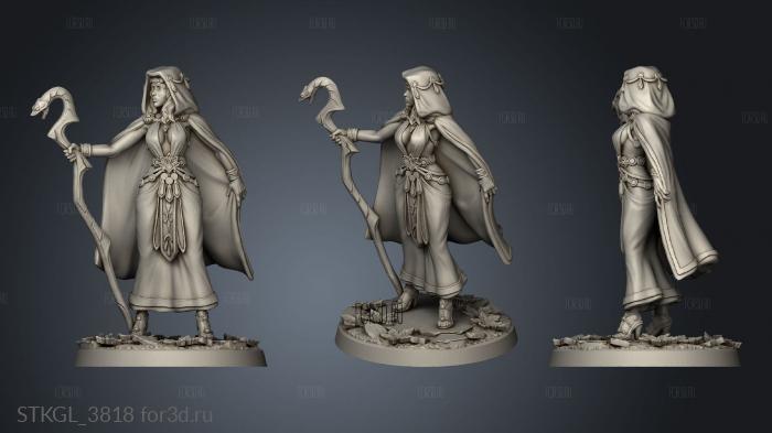 Magitek Voltigeur and Moirai Clotho Sekhmet Huntress 3d stl модель для ЧПУ