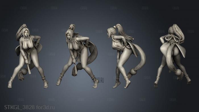 Mai Shiranui   Shiranui 3d stl модель для ЧПУ