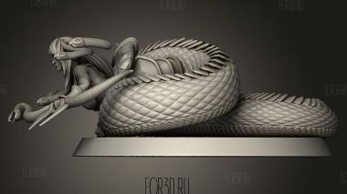 Длинный Лук Элиты Медузы 3d stl модель для ЧПУ