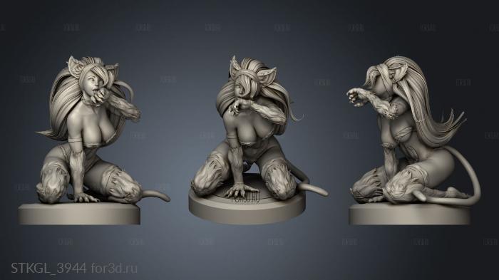 Messias Scrap Felicia Darkstalkers stl model for CNC