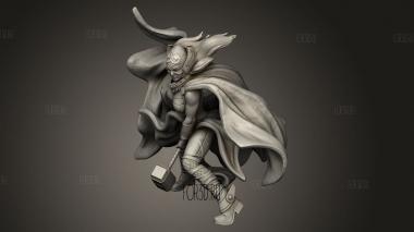 Местность Тор Джейн Фостер Леди Грома 3d stl модель для ЧПУ