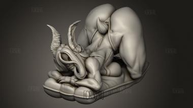 Мирко челкает 3d stl модель для ЧПУ