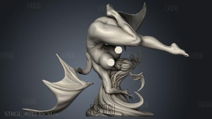 Morrigan 3d stl модель для ЧПУ