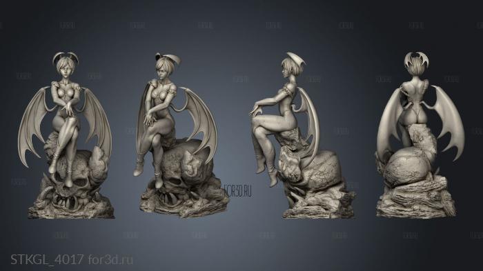 Morrigan LILITH stl model for CNC