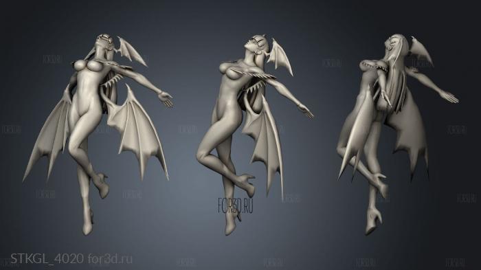 morrvamp morrigan stl model for CNC