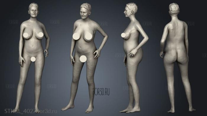 mulheres 3d stl модель для ЧПУ