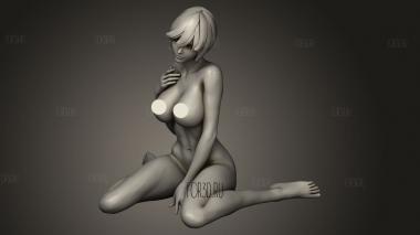 Малхерес ди джей леа 3d stl модель для ЧПУ
