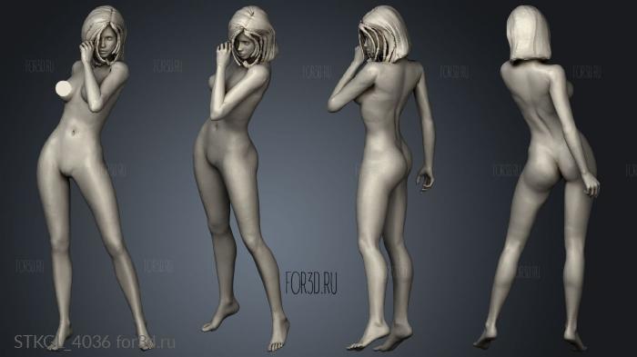 mulheres girl 3d stl модель для ЧПУ