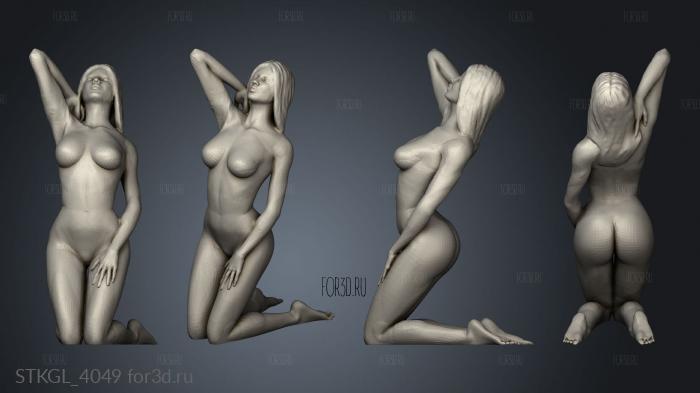 mulheres nude panther stl model for CNC