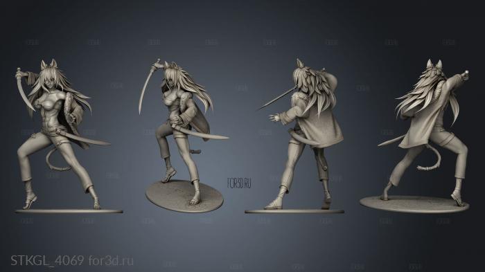 Mushoku Tensei Ghiine Dedoldia stl model for CNC