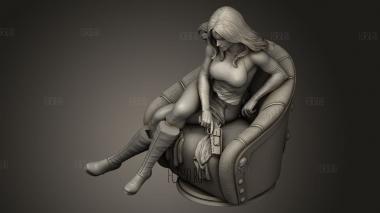 Мистика от Marvel 3d stl модель для ЧПУ