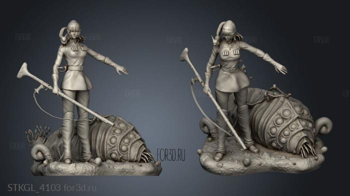 Nausicaa stl model for CNC