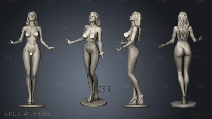 Neycrom anatomy study naked stl model for CNC