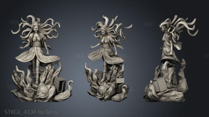 Nezuko NSFW stl model for CNC