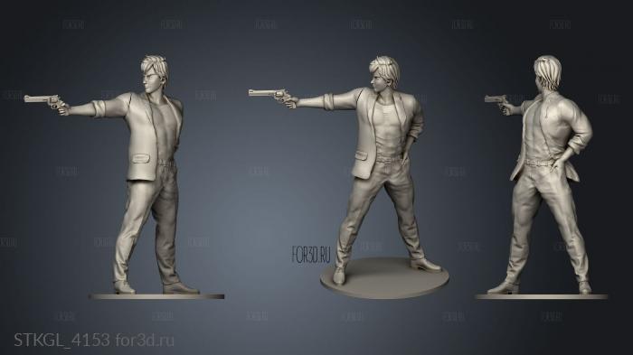 nicky larson ryo saeba stl model for CNC