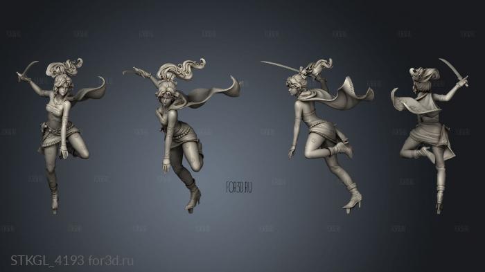 Terra Beauty Shot Magitek bangs stl model for CNC