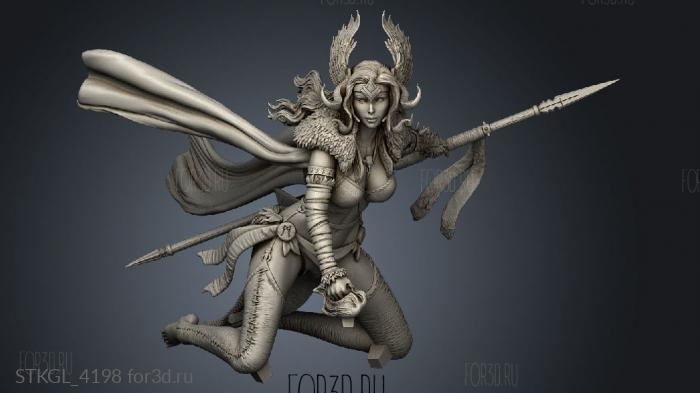 NORDIC VALKYRIE Valkyrie stl model for CNC