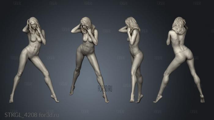 NSFW woman stl model for CNC