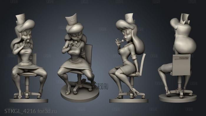 Nurse stl model for CNC