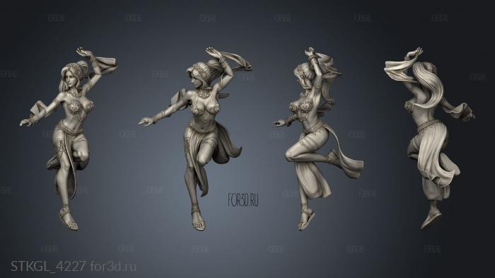 Belly dancer NSFW mix stl model for CNC