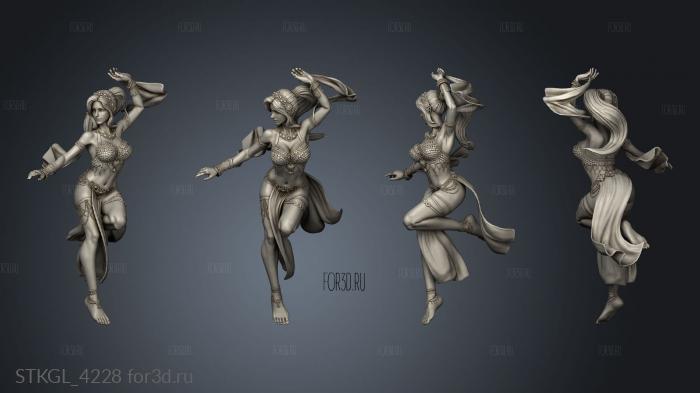 Belly dancer NSFW mix stl model for CNC