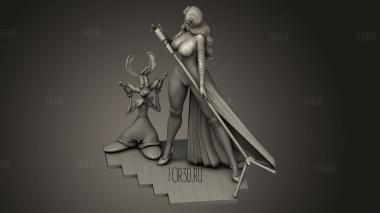 Омикрон Джессика Рэббит 3d stl модель для ЧПУ