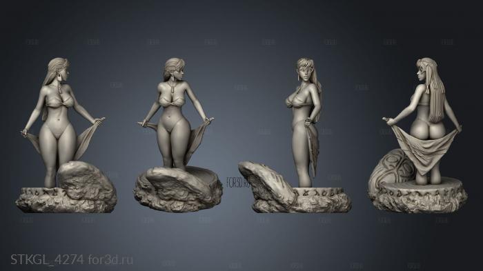 Omicron Ocean Princess stl model for CNC