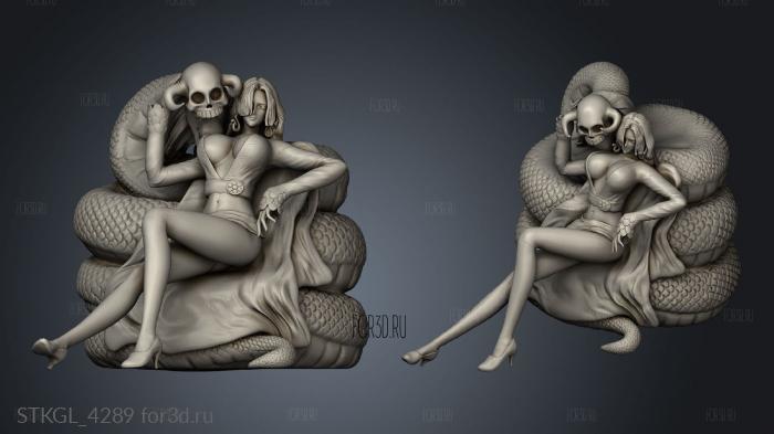 OXO Boa Hancock NSFW ct 3d stl модель для ЧПУ