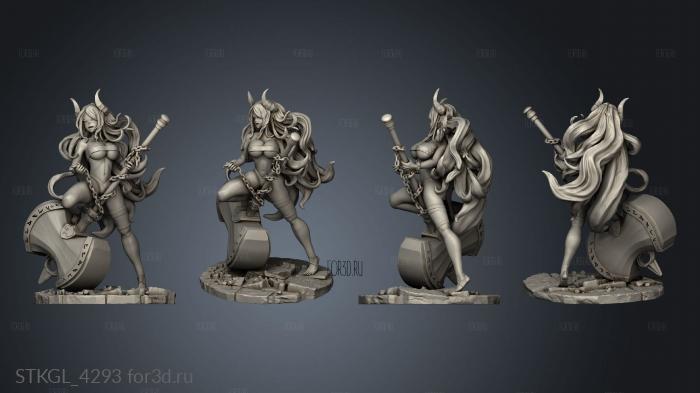 OXO Naomi From Hero Must Die Again stl model for CNC