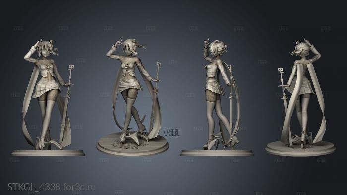 piketty HMS Repulse Azur Lane Anchor stl model for CNC