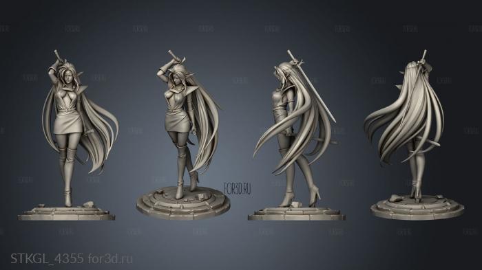 Pirotess Record Lodoss War Size 3d stl модель для ЧПУ