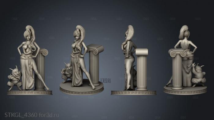 Pocahontas Megara stl model for CNC