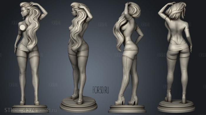 pokemon jessie NSFW stl model for CNC