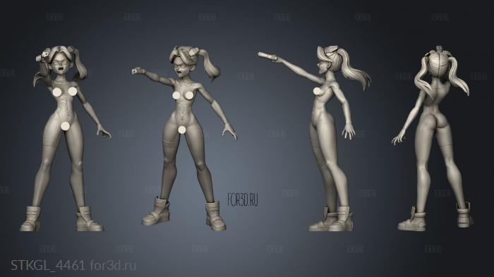 Rebecca Azerama NSFW stl model for CNC