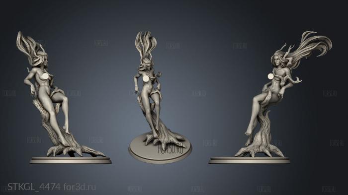 Red Girl 3d stl модель для ЧПУ