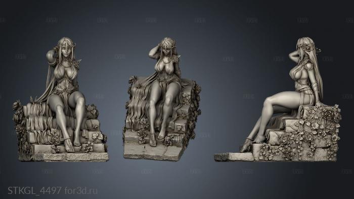 Ridia nsfw stl model for CNC