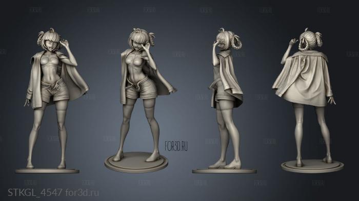 Rubim Nazuna Nanakusa COAT stl model for CNC